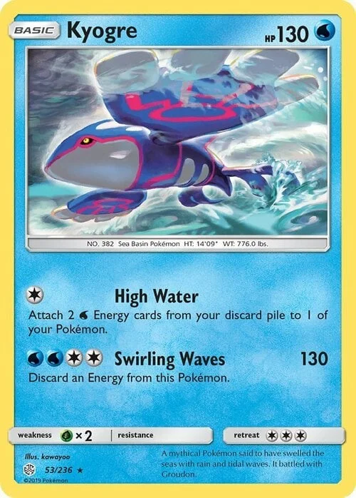 Kyogre — Cosmic Eclipse