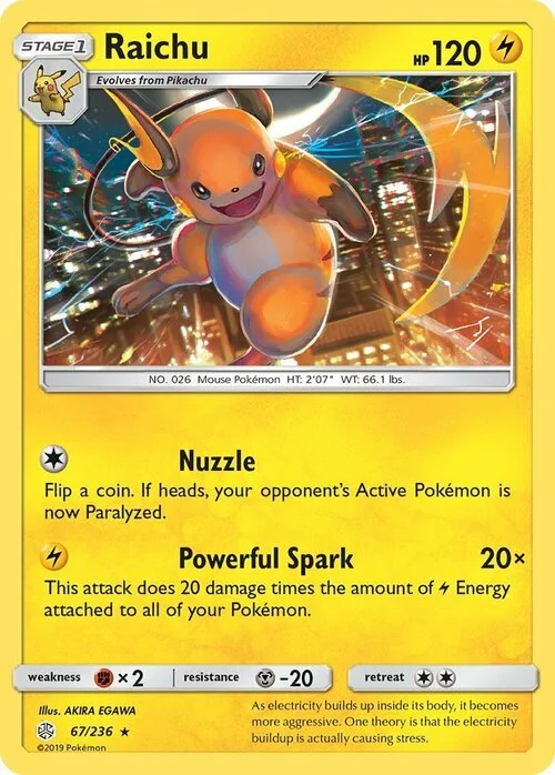 Raichu — Cosmic Eclipse