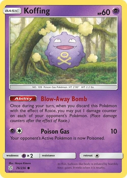 Koffing — Cosmic Eclipse