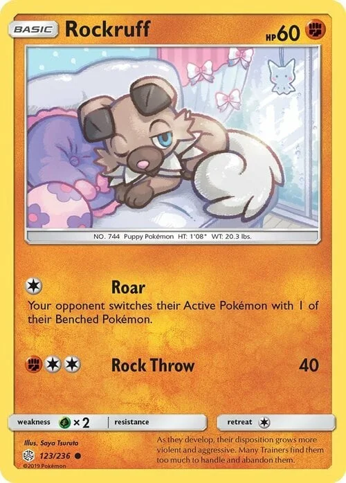 Rockruff — Cosmic Eclipse