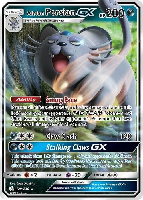 Alolan Persian GX — Cosmic Eclipse