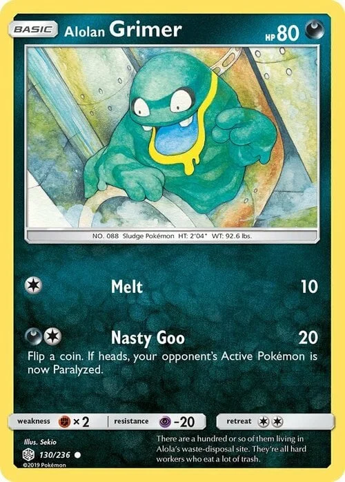Alolan Grimer — Cosmic Eclipse