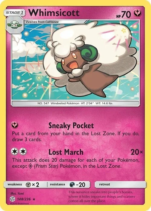 Whimsicott — Cosmic Eclipse