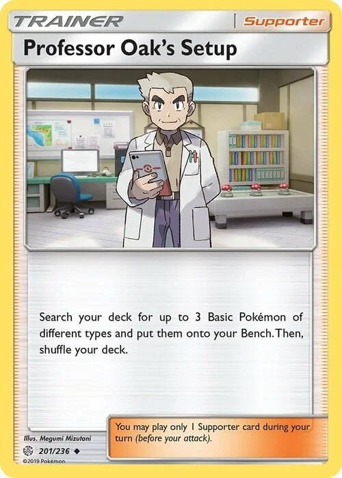 Professor Oak's Setup — Cosmic Eclipse
