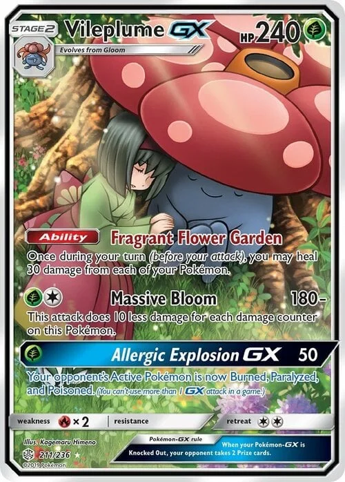 Vileplume GX — Cosmic Eclipse