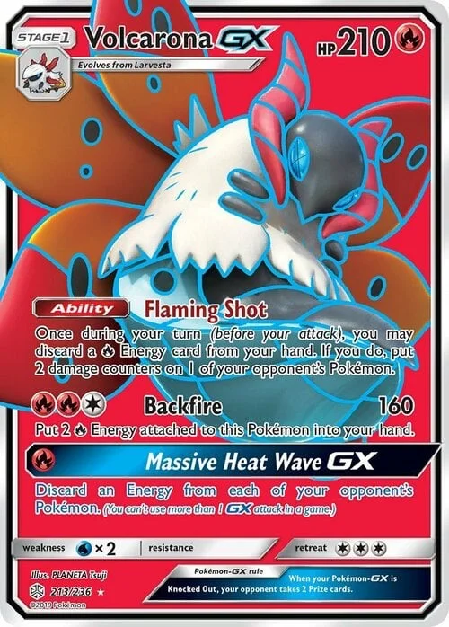 Volcarona GX — Cosmic Eclipse