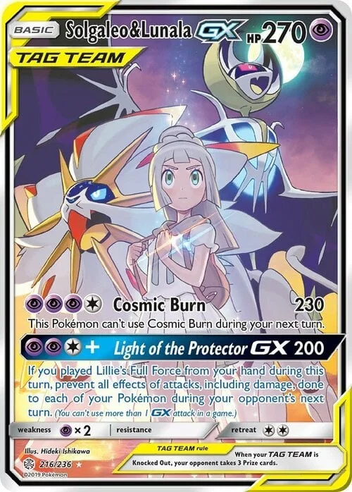 Solgaleo & Lunala GX — Cosmic Eclipse