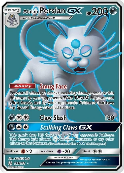 Alolan Persian GX — Cosmic Eclipse