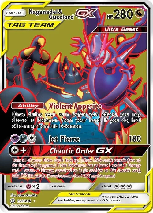 Naganadel & Guzzlord GX — Cosmic Eclipse
