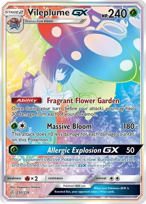 Vileplume GX — Cosmic Eclipse