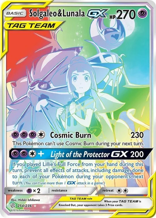 Solgaleo & Lunala GX — Cosmic Eclipse