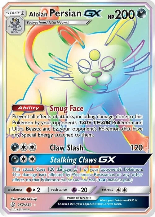 Alolan Persian GX — Cosmic Eclipse