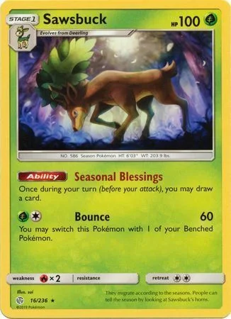 Sawsbuck — Cosmic Eclipse Promos