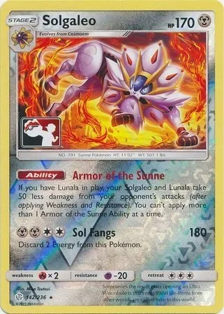 Solgaleo — Cosmic Eclipse Promos