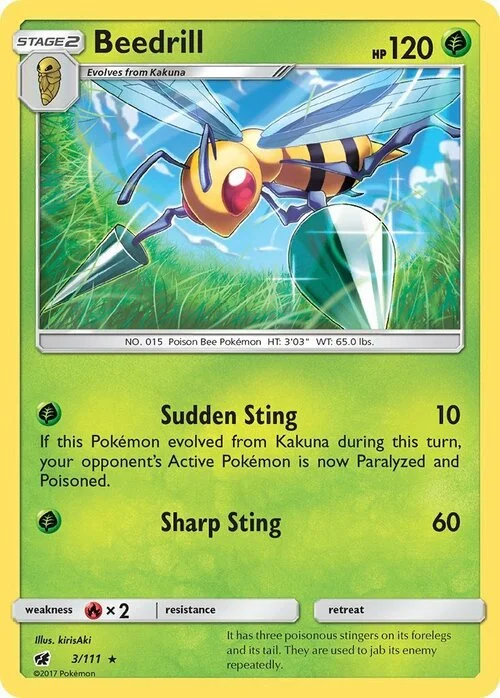 Beedrill — Crimson Invasion