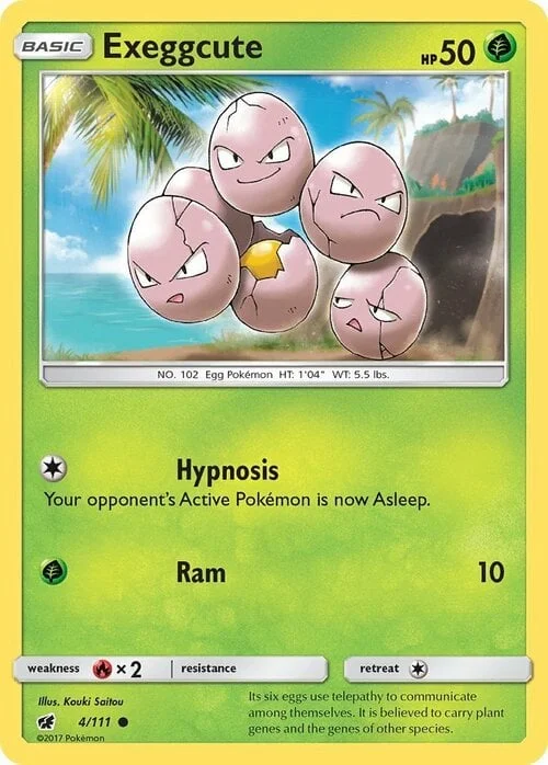 Exeggcute — Crimson Invasion
