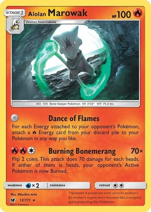 Alolan Marowak — Crimson Invasion