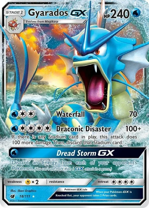 Gyarados GX — Crimson Invasion