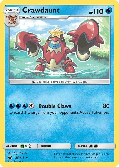 Crawdaunt — Crimson Invasion