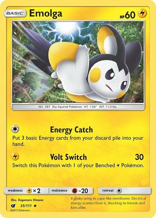 Emolga — Crimson Invasion