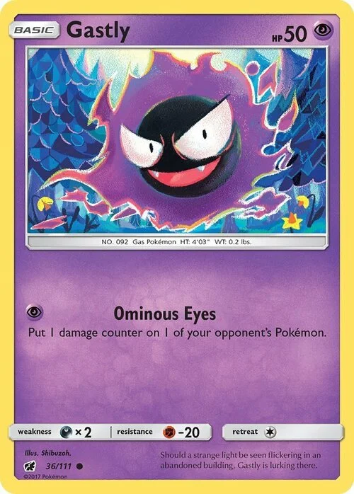 Gastly — Crimson Invasion