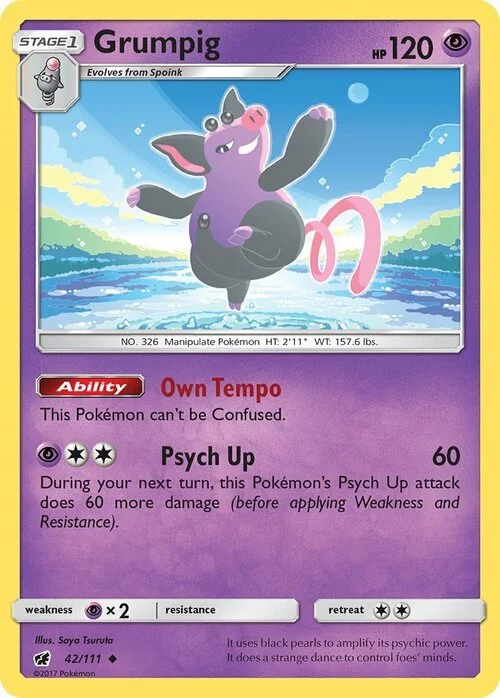 Grumpig — Crimson Invasion