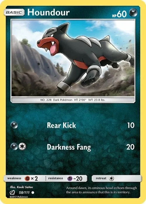 Houndour — Crimson Invasion
