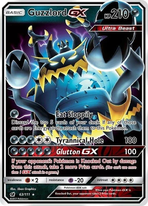Guzzlord GX — Crimson Invasion