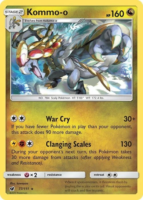 Kommo-o — Crimson Invasion