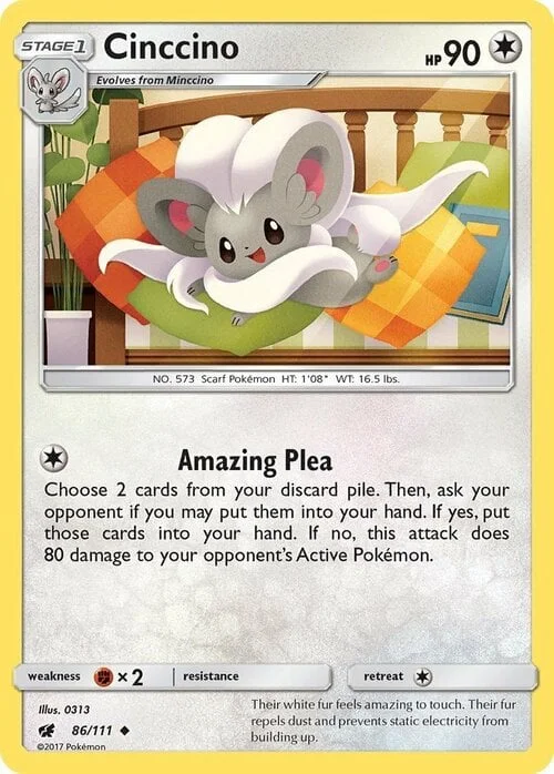 Cinccino — Crimson Invasion