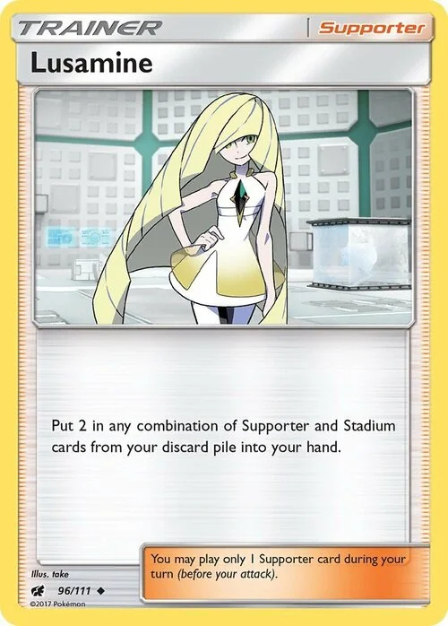 Lusamine — Crimson Invasion