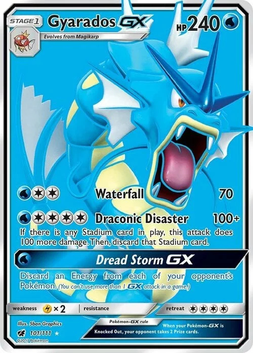 Gyarados GX — Crimson Invasion