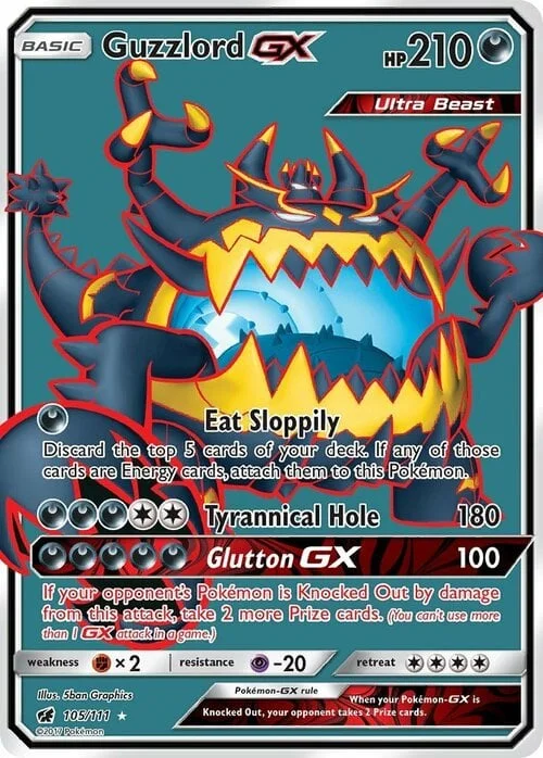 Guzzlord GX — Crimson Invasion