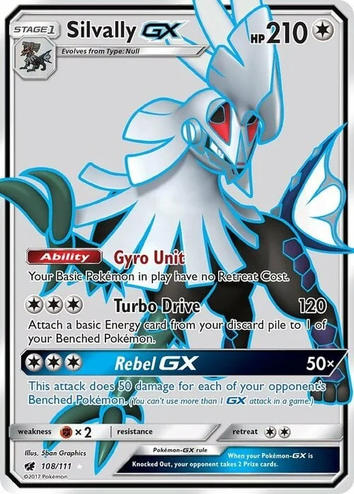 Silvally GX — Crimson Invasion
