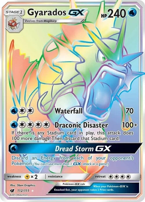 Gyarados GX — Crimson Invasion