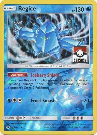 Regice — League Promos