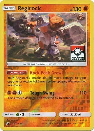 Regirock — League Promos