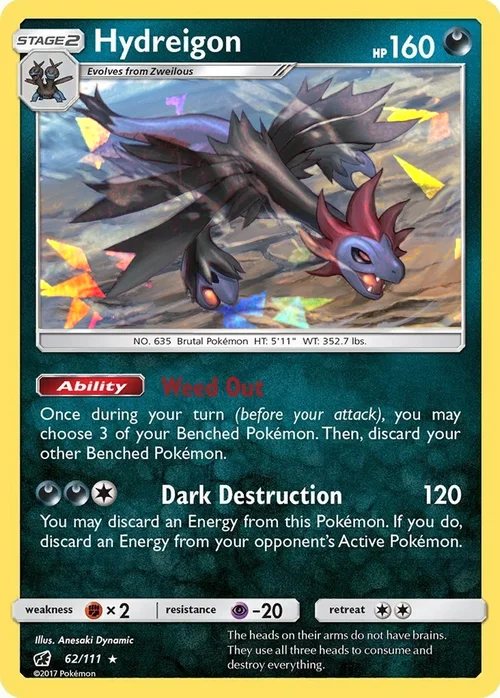 Hydreigon — Theme Deck & Blisters Exclusives