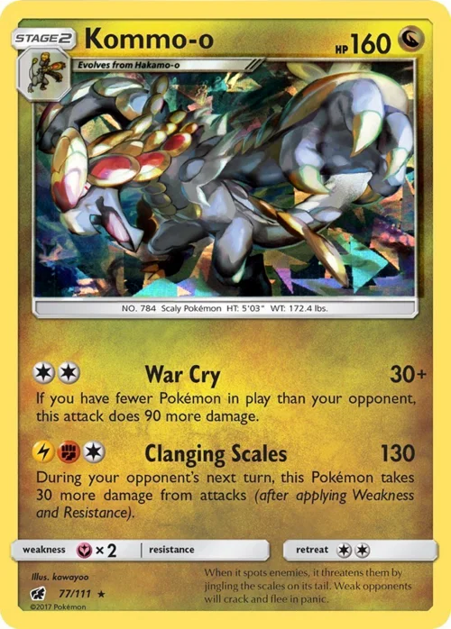 Kommo-o — Theme Deck & Blisters Exclusives