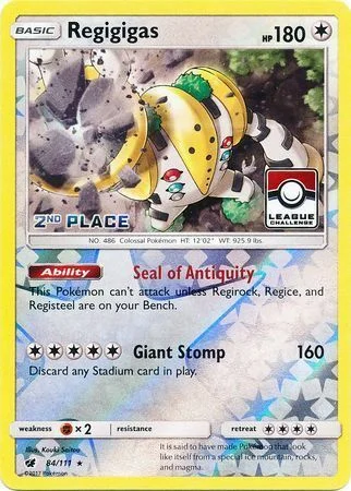 Regigigas — League Promos