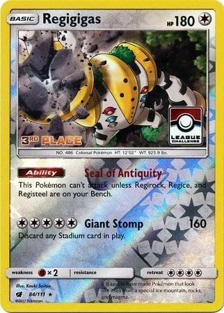 Regigigas — League Promos