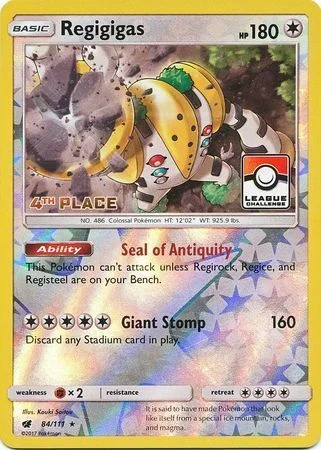 Regigigas — League Promos