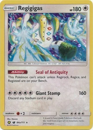 Regigigas — Miscellaneous Promos