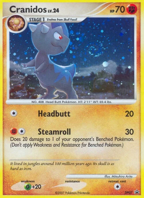 Cranidos Lv.24 — DP Black Star Promos