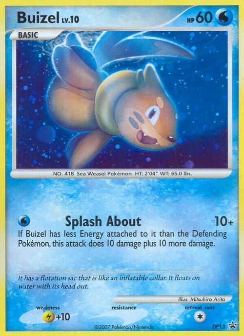 Buizel Lv.10 — DP Black Star Promos