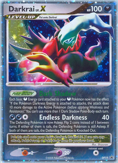 Darkrai LV.X — DP Black Star Promos