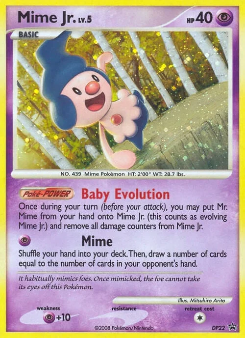 Mime Jr. Lv.5 — DP Black Star Promos