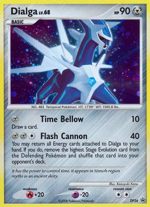 Dialga Lv.68 — DP Black Star Promos