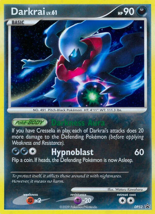 Darkrai Lv.61 — DP Black Star Promos