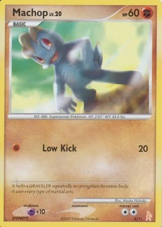 Machop Lv.20 — DP Trainer Kit (Lucario)